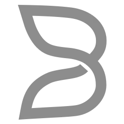 B logo